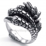 Titanium Paw Ring