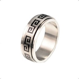 Men's titanium ring