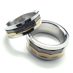 Mens titanium rings