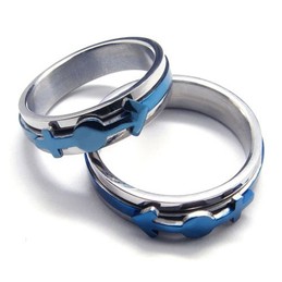 Mens titanium rings