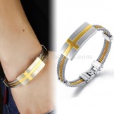 Personality Men's Titanium Bracelet N754