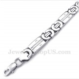 Men's Titanium Cross Bracelet