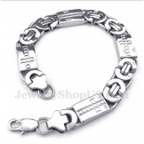 Men's Titanium Cross Bracelet
