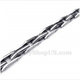 Men's Titanium Black Bracelet