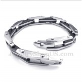 Men's Titanium Black Bracelet
