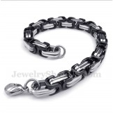 Men's Titanium Black Bracelet