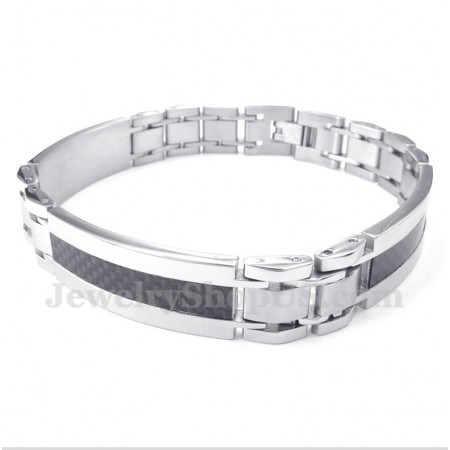 Men's Titanium Carbon Fiber Bracelet