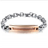 Men's Titanium Couple's Bracelet