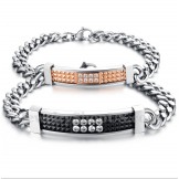 Men's Titanium Couple's Bracelet
