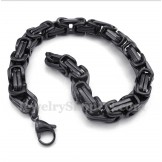 Men's Titanium Black Bracelet
