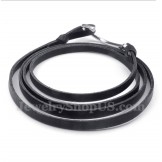 Men's Titanium Leather Bracelet