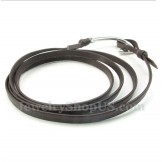 Men's Titanium Leather Bracelet