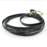 Men's Titanium Leather Bracelet