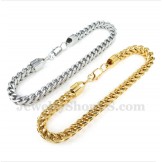 Men's Silver Titanium Bracelet
