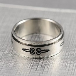 Men's titanium ring
