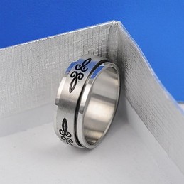Men's titanium ring