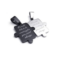 Titanium Lovers Pendants