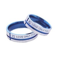 Lovers Rings, Lovers Jewelry, Lovers Titanium Rings, Love Necklaces