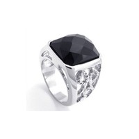 Titanium Rings with Gemstones